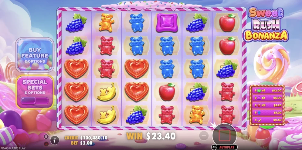 Sweet Rush Bonanza Slot