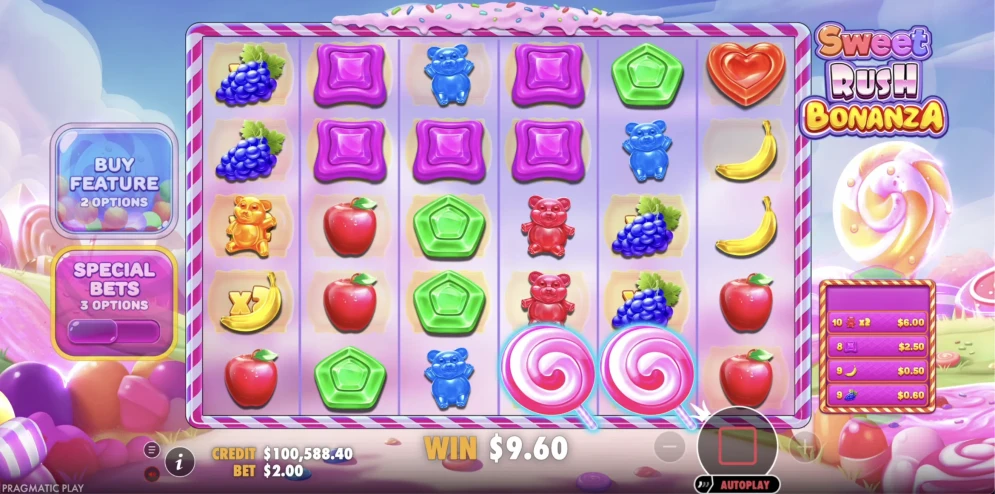 Sweet Rush Bonanza Slot